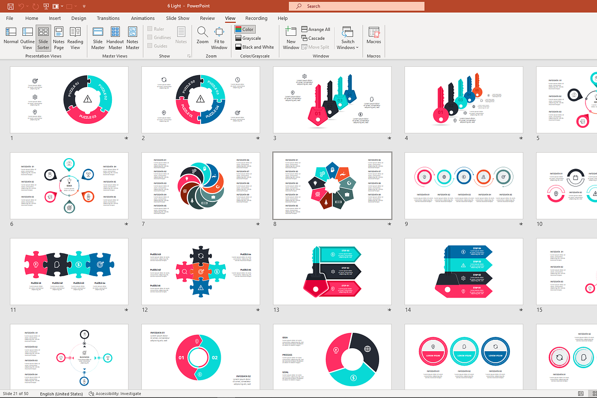 Next Level PowerPoint Presentation, a Presentation Template by Infographics project (Photo 6 of 13)