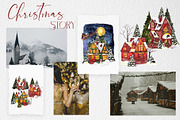 Christmas Story. Watercolor graphic, an Object Graphic by ma_i_vi (Thumbnail 11 of 12)