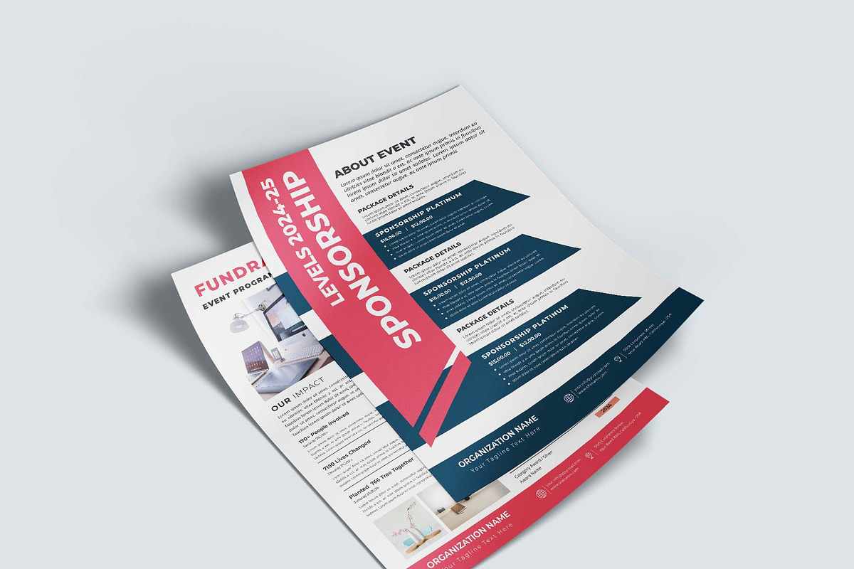 Event Sponsorship Level, a Flyer Template by design_hut (Photo 2 of 4)