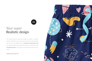 Baby Trousers Mock-ups Set Generator