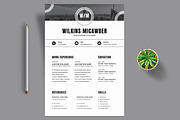 CV Template, a Resume Template by ContestDesign (Thumbnail 1 of 2)