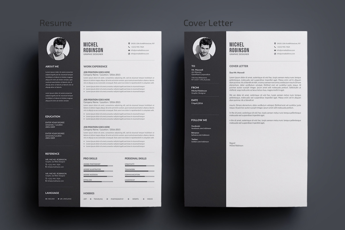 Resume/CV, a Resume Template by deviserpark (Photo 2 of 4)