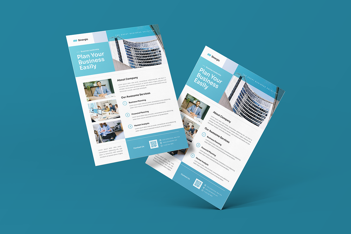 Business Flyer Template, a Flyer Template by YossyOneStd (Photo 1 of 2)