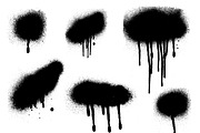 Big vector set of painted blots, a Texture Graphic by Valentain_Jevee (Thumbnail 31 of 31)