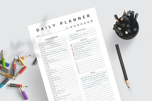 Canva Daily Planner Template