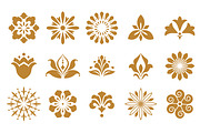 Vector floral set. Spring or summer, an Object Graphic by RODINA (Thumbnail 1 of 3)