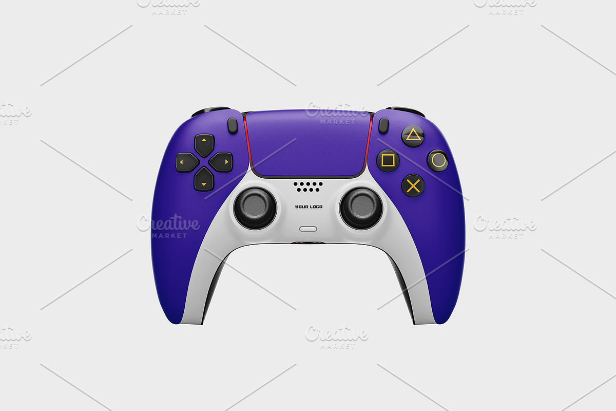 PS5 Controller Mockup, a Merchandise Mockup by Transly Graphics (Photo 2 of 2)
