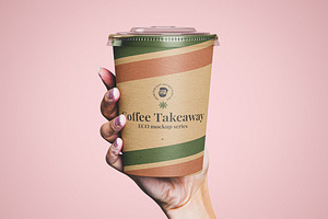 Eco Coffee Cup Mockup