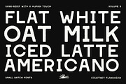 Slowstate | Malibu-inspired display, a Sans Serif Font by Courtney Flannagan Design (Thumbnail 2 of 11)