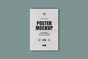 Folded Poster Mockup, an Advertising Mockup by Design Squad (Thumbnail 5 of 5)