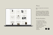 CANVA PS Instagram Templates Posts, a Social Media Template by Love Radiation Studio (Thumbnail 3 of 16)