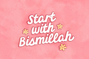 Pinky Blush - Cute Bold Script, a Script Font by Bale Type (Thumbnail 2 of 9)