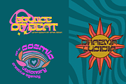 GERAKENT | Groovy Retro Font, a Font by twinstd (Thumbnail 2 of 12)