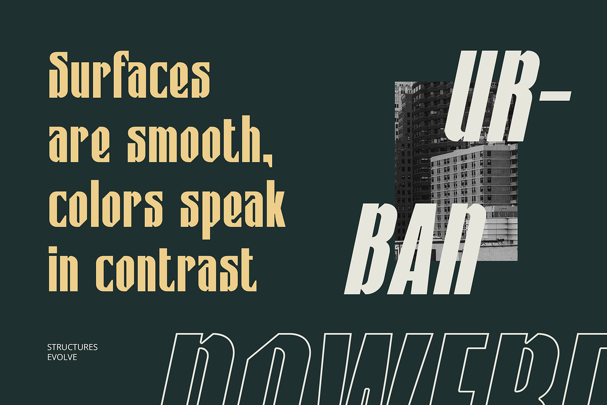CS Copeland – Condensed Font, a Sans Serif Font by Craft Supply Co. (Photo 2 of 8)