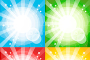 Bright backgrounds set, a Texture Illustration by Saranai Store (Thumbnail 3 of 8)