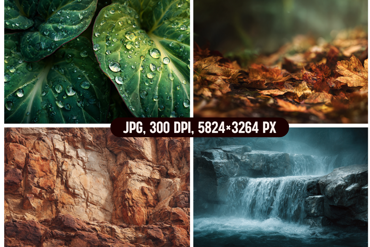 Natural & Organic Photo Backdrops, a Background Graphic by PrintHaven Designs (Photo 5 of 11)