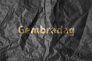 Gembradag Display Sans Serif Font, a Handwritten Font by Nickhard (Thumbnail 1 of 6)