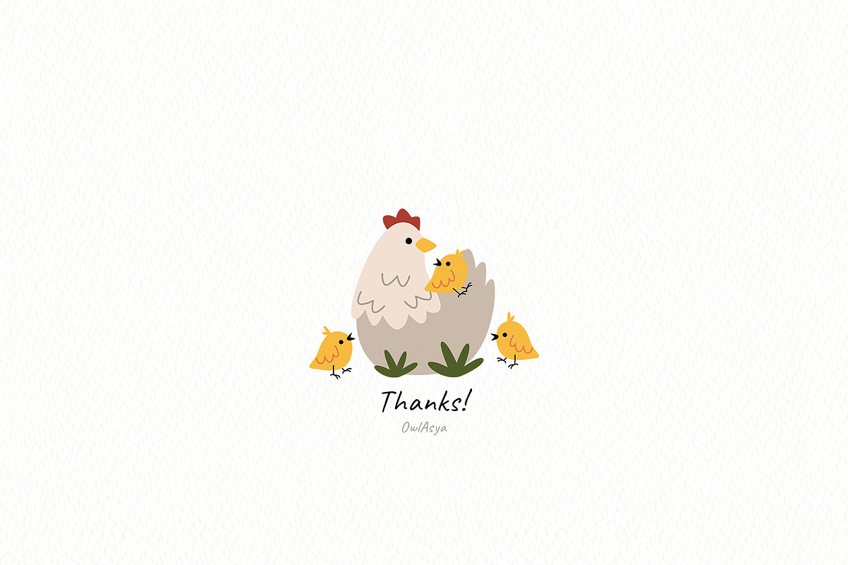 Farm time collection, an Animal Illustration by owlasya (Photo 10 of 10)
