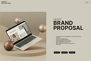 Grace Brand Proposal - Google Slide, a Presentation Template by Sixtemp (Thumbnail 2 of 7)
