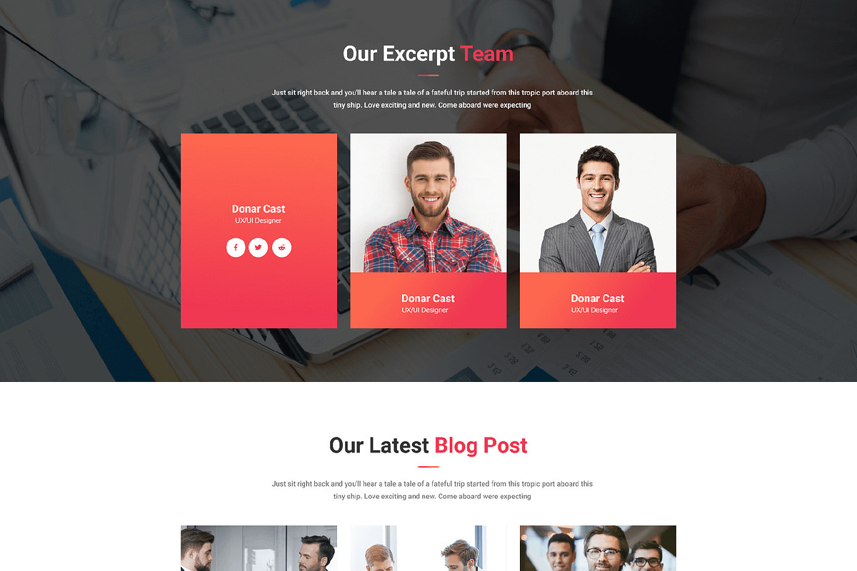 Dulex - Multipurpose Website PSD, a Templates & Theme by Themeix (Photo 6 of 8)