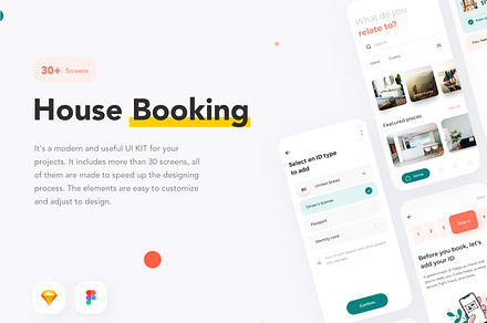House Booking mobile KIT