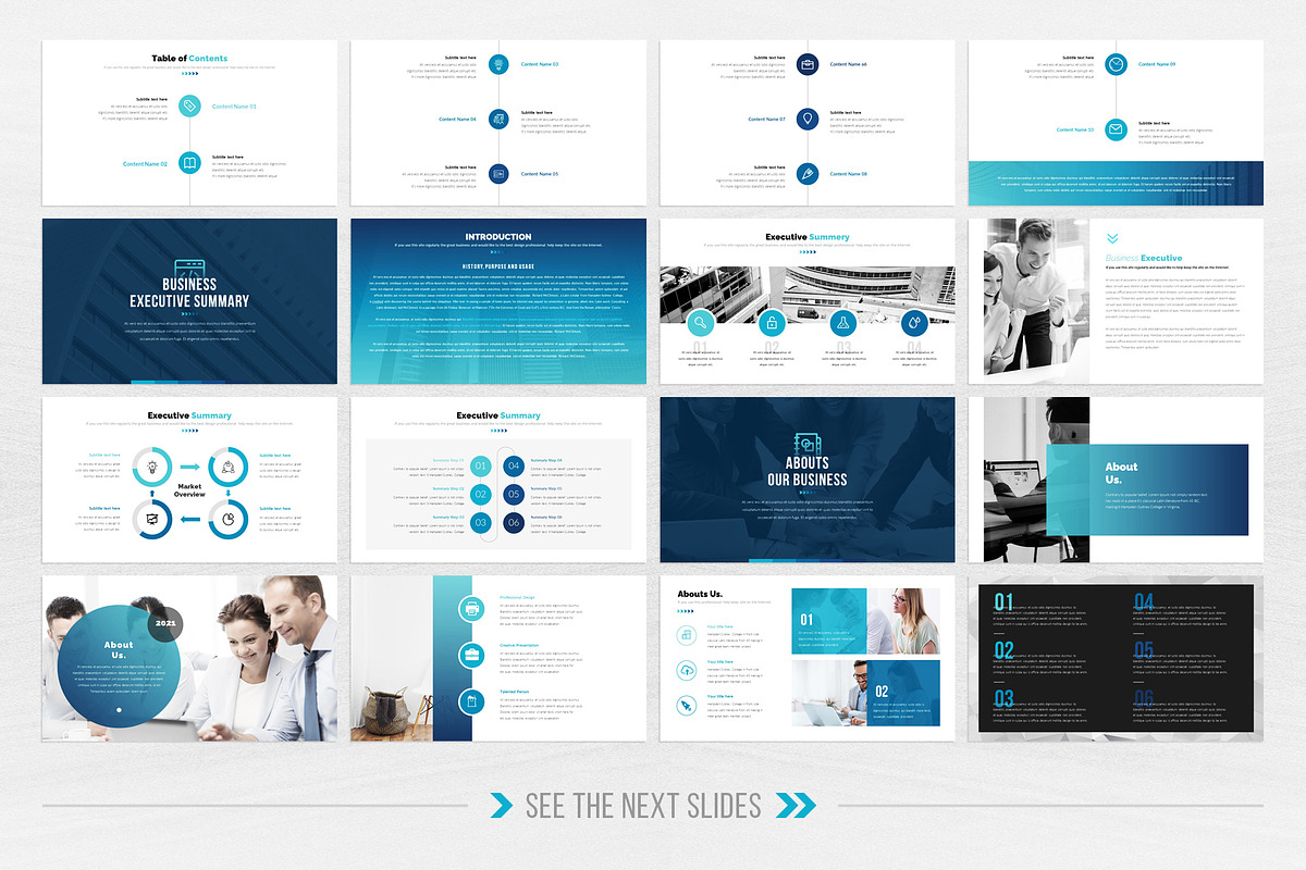 Business Plan Keynote Template, a Presentation Template by WhiteGraphic (Photo 9 of 47)
