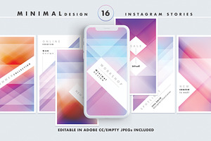 Minimal Design Instagram Stories