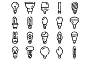 Different light bulbs illuminating, an Object Graphic by pikepicture (Thumbnail 2 of 3)
