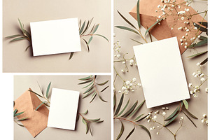 Wedding Invitation MOCKUP Bundle