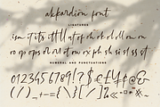 akkardion handwritten font, a Script Font by Quothron (Thumbnail 10 of 10)