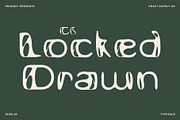 CS Locked Drawn, a Sans Serif Font by Craft Supply Co. (Thumbnail 1 of 8)