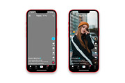 TikTok Mockup Template 2024, a Social Media Template by Dilshod Sobirov (Thumbnail 5 of 8)