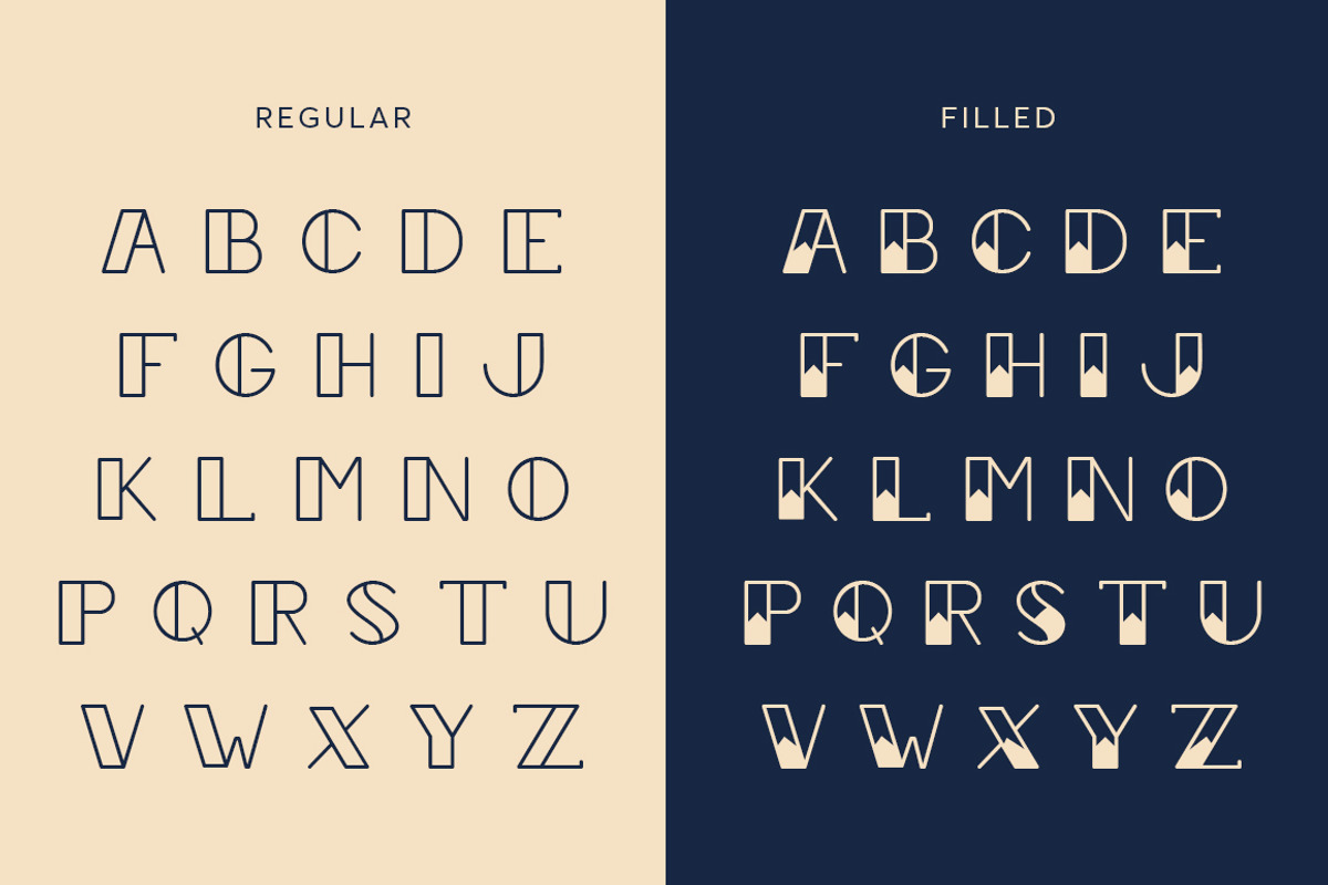 Sailor Girl Font Duo preview 6