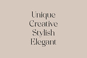 Musque – Unique Elegant Display Font, a Serif Font by Studio Aurora (Thumbnail 2 of 12)