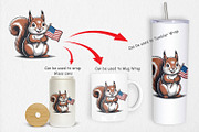 Patriotic Animal, a Graphic by Artnoy (Thumbnail 4 of 5)