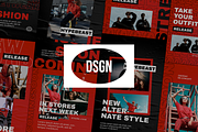 Crost Urban Instagram Template, a Social Media Template by Creatchees.std (Thumbnail 3 of 5)