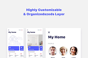 Cahome - Smart Home App UI Kit, an App Template by Capi Product (Thumbnail 3 of 6)