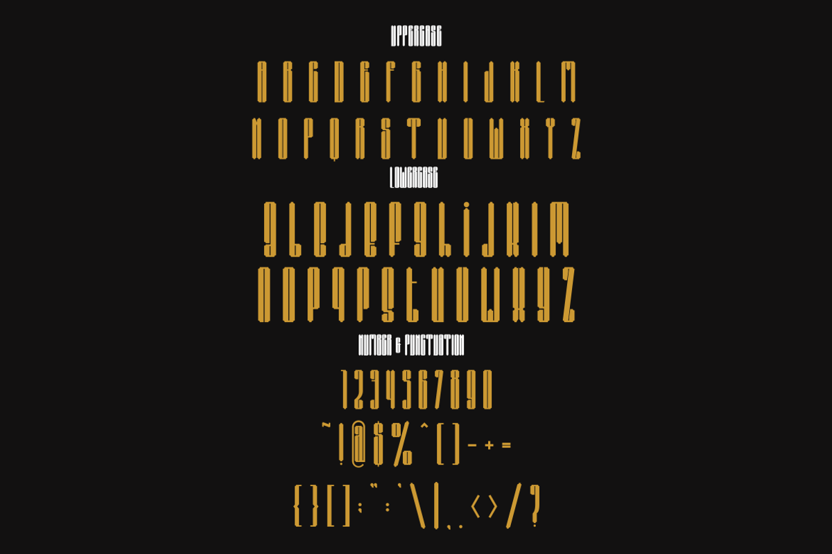 Slimetra Condensed Font, a Font by PutraCetol Studio (Photo 5 of 5)