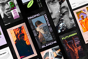 CYBERPUNK Instagram Templates, a Social Media Template by BlancheStudio (Thumbnail 2 of 14)