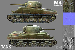 Sherman M4 Tank