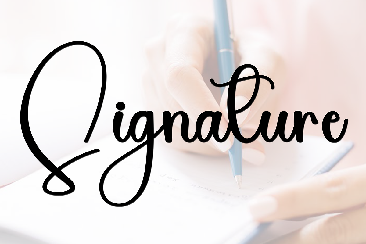 Simply Handwriting, a Handwritten Font by InermediaSTUDIO (Photo 7 of 8)