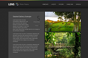 Lens, a WordPress Photography Theme, a WordPress Template by DesignerThemes.com (Thumbnail 4 of 5)