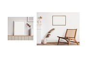 Artwork Frame Mockup Photo Bundle, a Poster Template by Octopus_Vibes (Thumbnail 13 of 16)