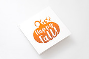 Vertical square greeting card mockup, a Print Template by Leo Flo Mockups (Thumbnail 4 of 6)