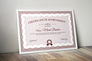 Certificate Word | PSD | AI, a Stationery Template by Curve Design (Thumbnail 3 of 3)
