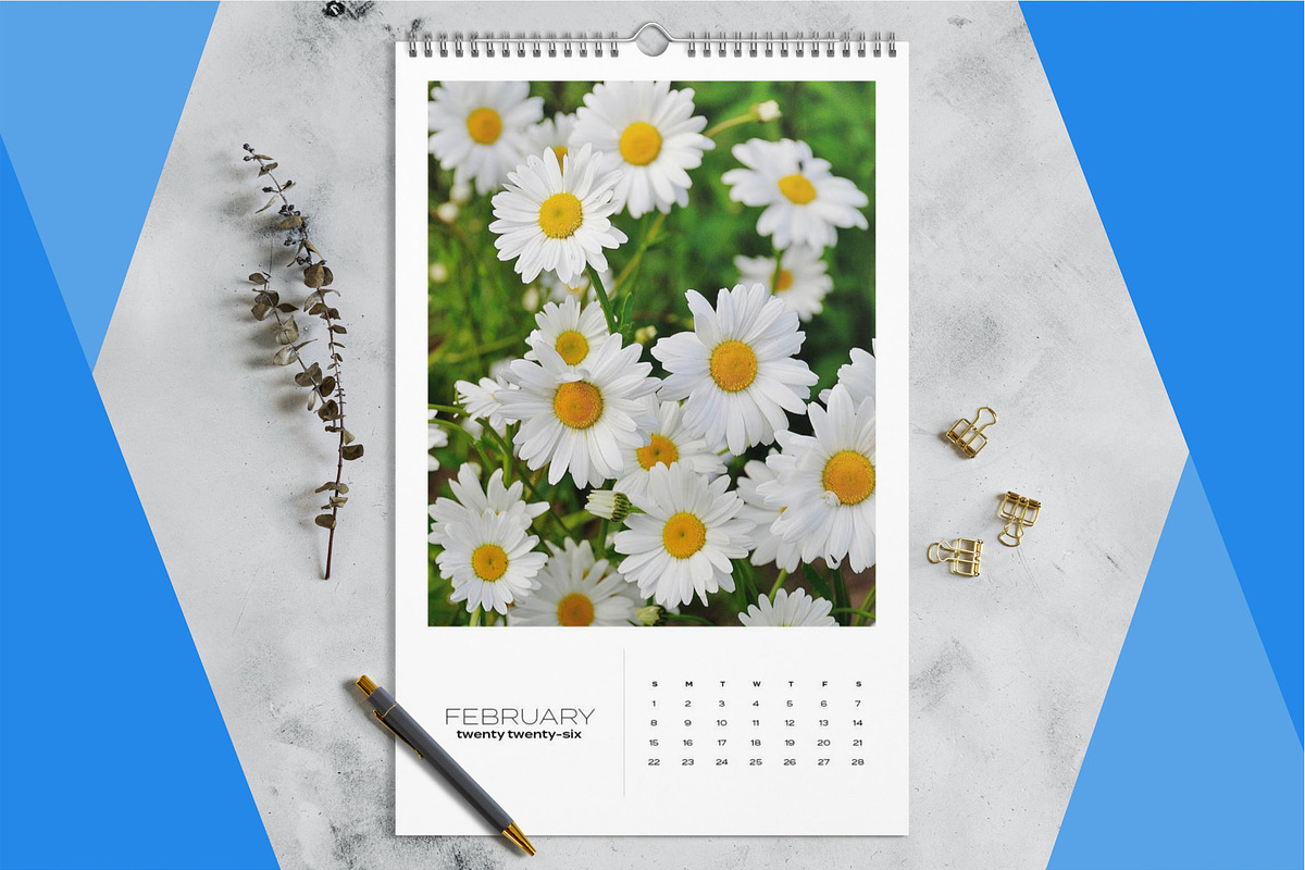 2026 InDesign Calendar Templates, a Marketing Template by Dandymark (Photo 6 of 6)