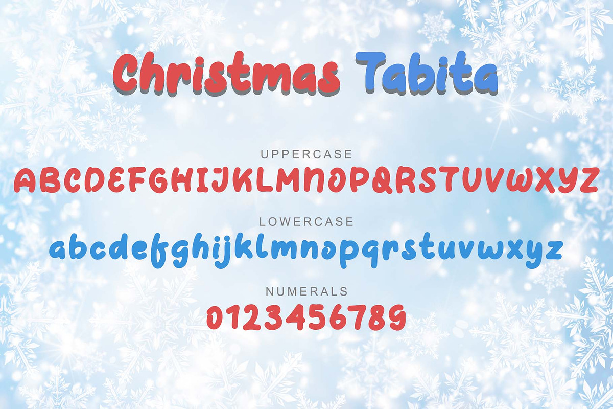 Christmas Tabita, a Handwritten Font by Yoga Letter (Photo 6 of 6)
