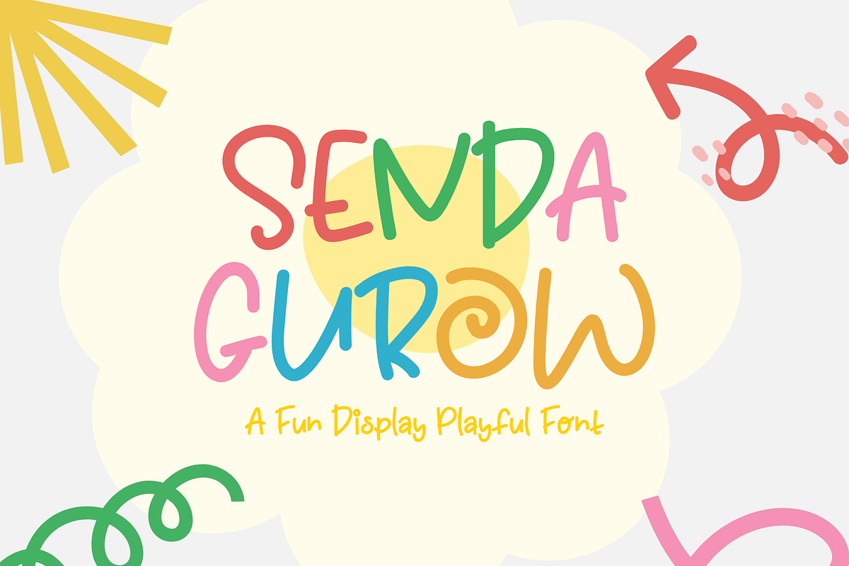 GUROWSENDA, a Handwritten Font by Rizenight (Photo 1 of 6)