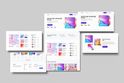 Website Landing Page Mockup, a Wearable Device Mockup by My Code Std (Thumbnail 5 of 6)