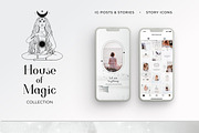 White Spiritual Instagram Stories, a Social Media Template by Under My Cozy Roof (Thumbnail 9 of 9)